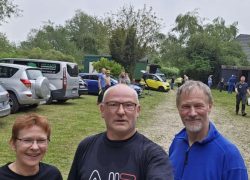Gemeinschaftsaktion beim Grünschnitt am 03. Mai 2025